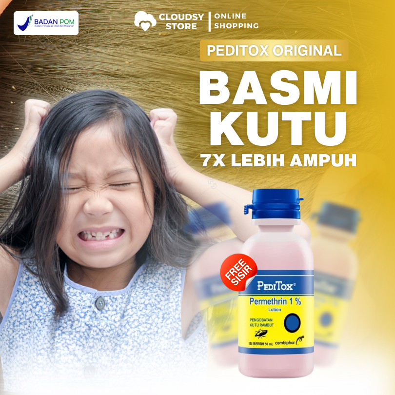 Peditox Pembasmi Kutu Rambut Dan Telur Obat Kutu Rambut Pada Anak Dan Dewasa
