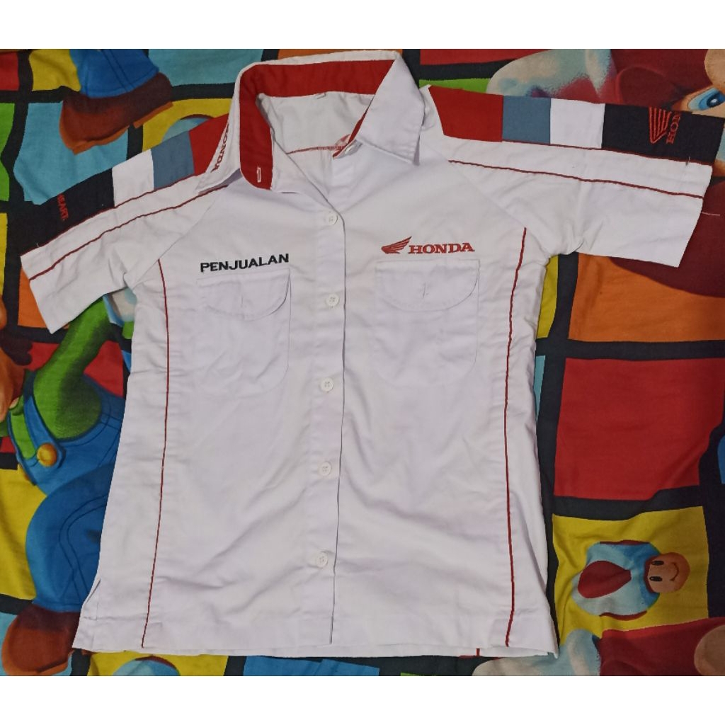 seragam Honda wanita preloved