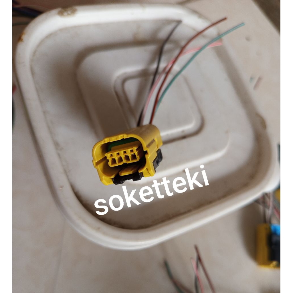 kabel soket air bag airbagh crash pin 4 mobil new honda jazz HRV CRV  Brio Mobilio Civic Accord Odys