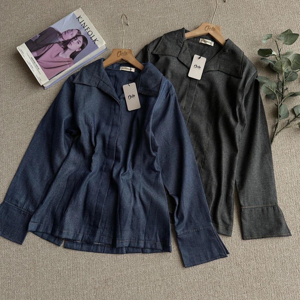 Ready Yaumi Shirt  by Oclo Official Jastip Termurah Store Bandung Basic Daily Wear