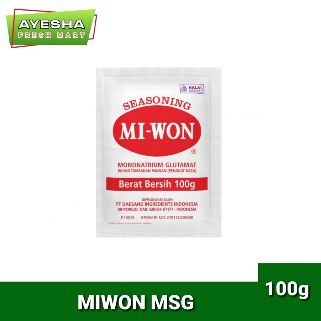 Miwon 100gr . Miwon MSG