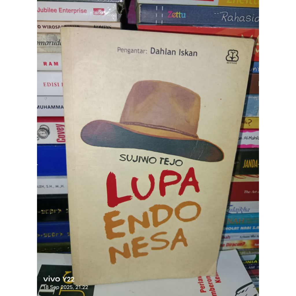 Buku Bekas (Original) SUJIWO TEJO LUPA ENDONESIA