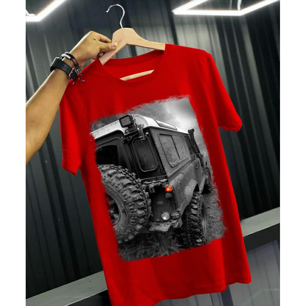KAOS SPANDEK RODA MOBIL TOURING KEREN KAOS COWOK ADEM MURAH