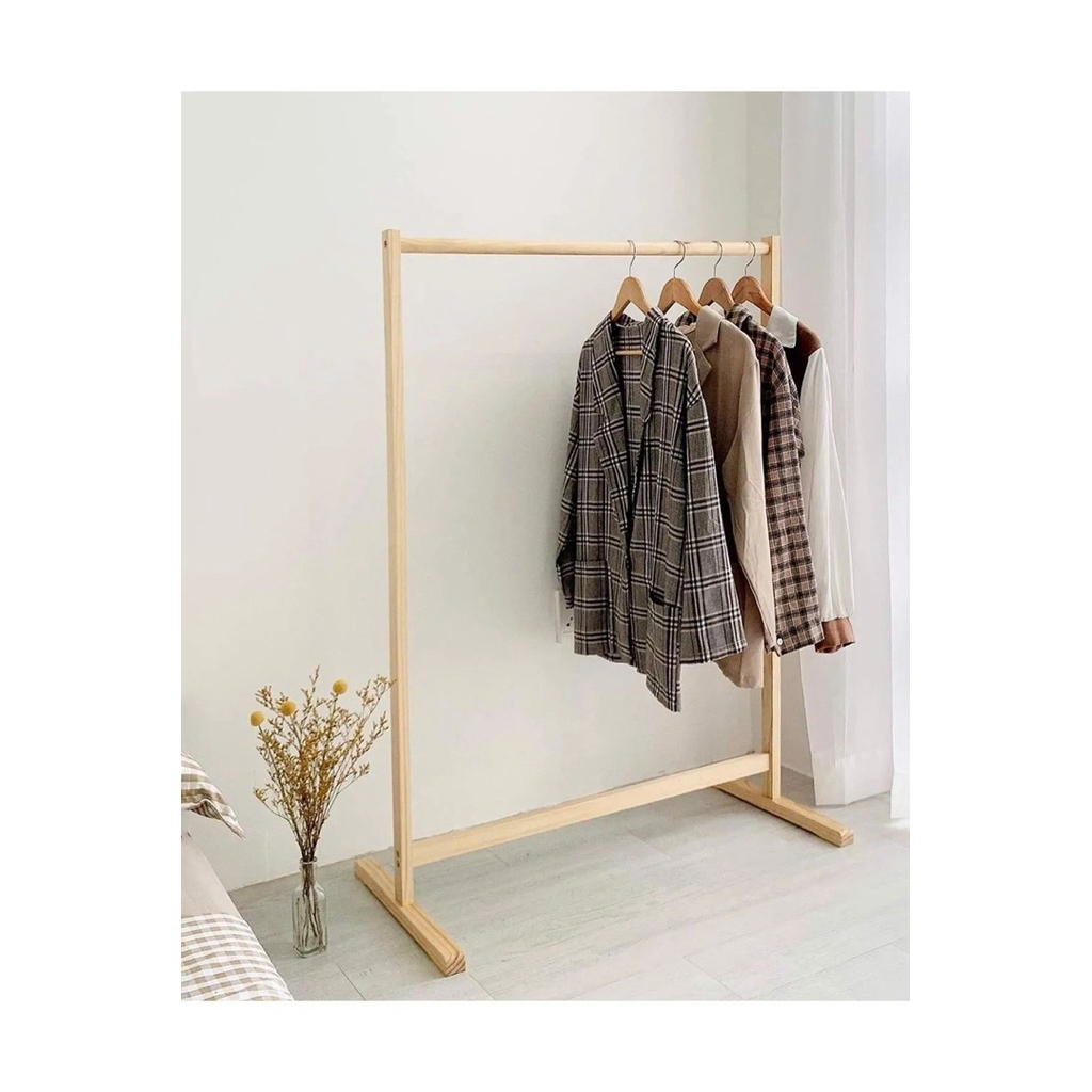 Rak Gantungan Baju/ Rak Baju Minimalis/ Stand Hanger/ Rak Baju