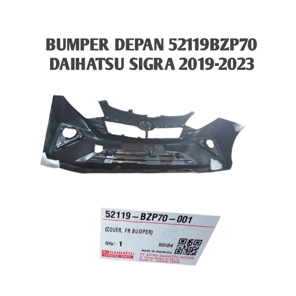 BUMPER DEPAN 52119BZP70  DAIHATSU SIGRA 2019-2023