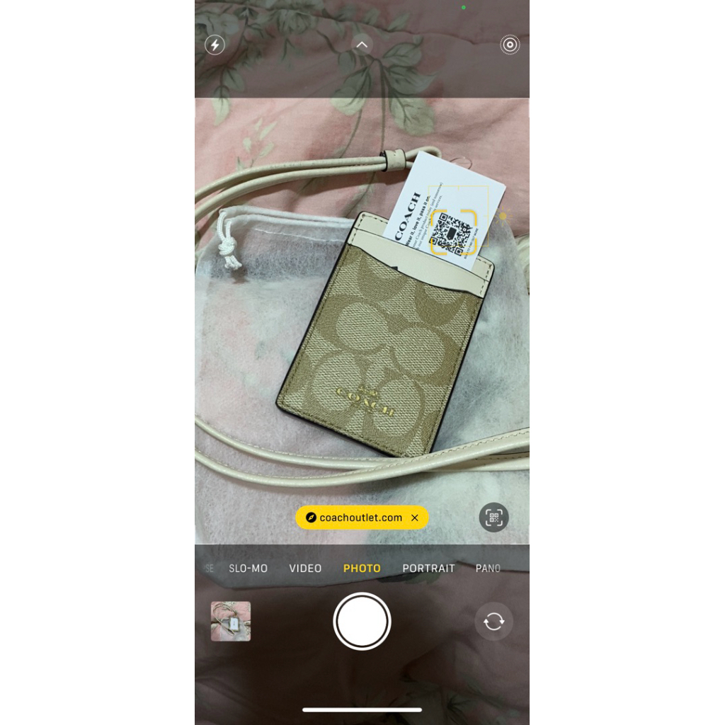 Lanyard Coach Chalk Ori Outlet