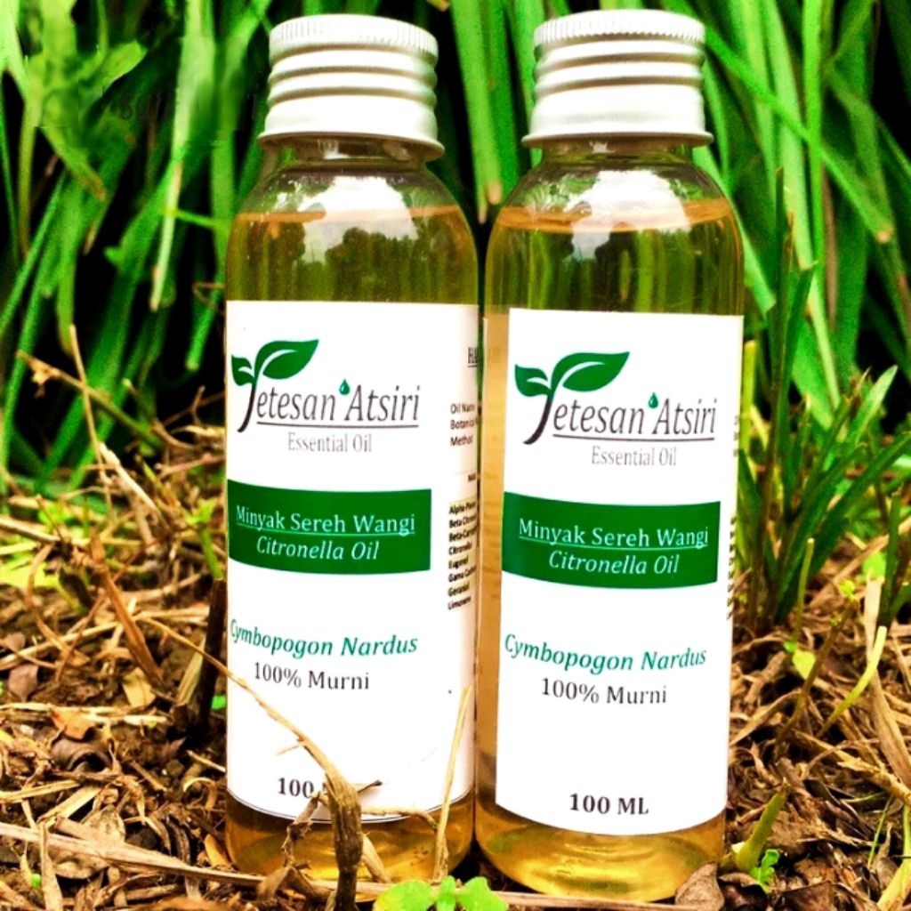 Minyak Atsiri Sereh Wangi 100 ml Citronella Oil 100ml Minyak Sereh