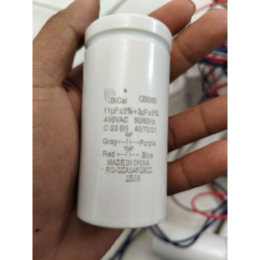 Kapasitor Mesin Cuci Sharp Ori