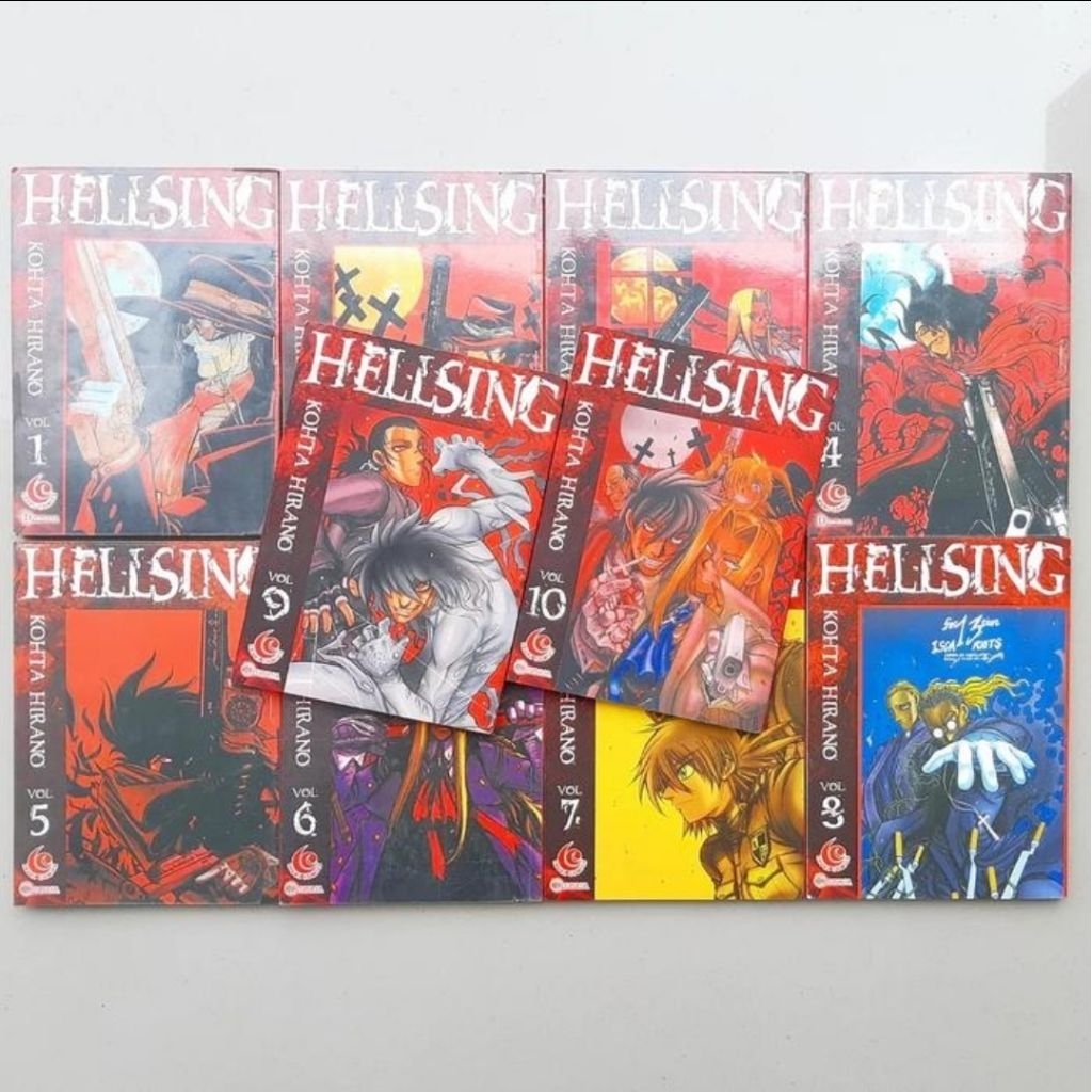 komik hellsing 1-10 tamat