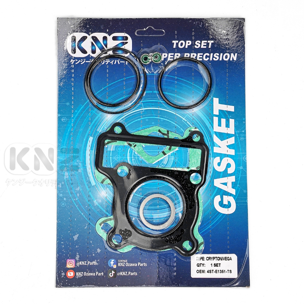 Gasket Top Set CRYPTON VEGA LAMA Paking Top Set Merk KNZ