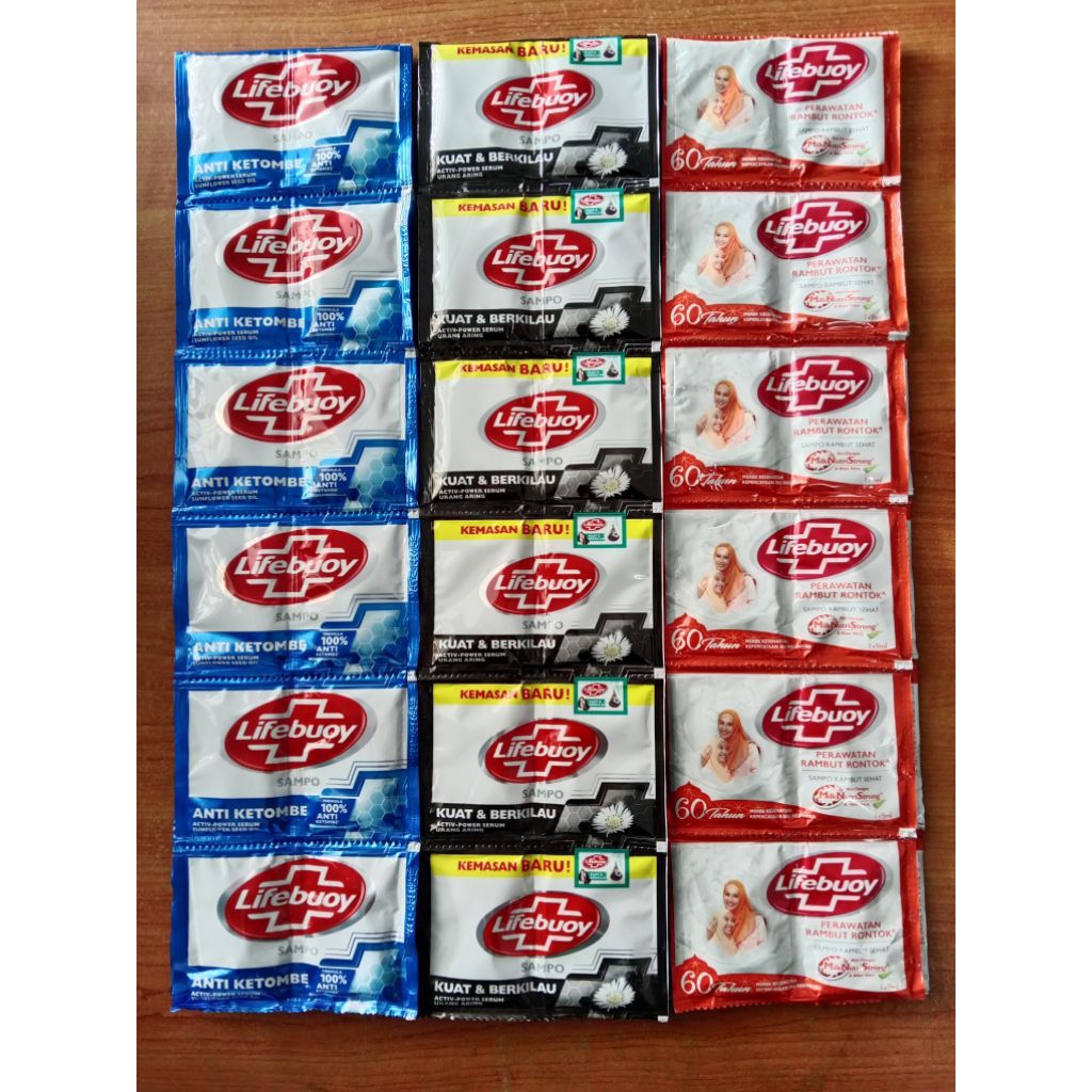Lifebuoy Lifebouy Shampoo Sachet Renteng Renceng(24 Sachet) Grosir Murah Sampo