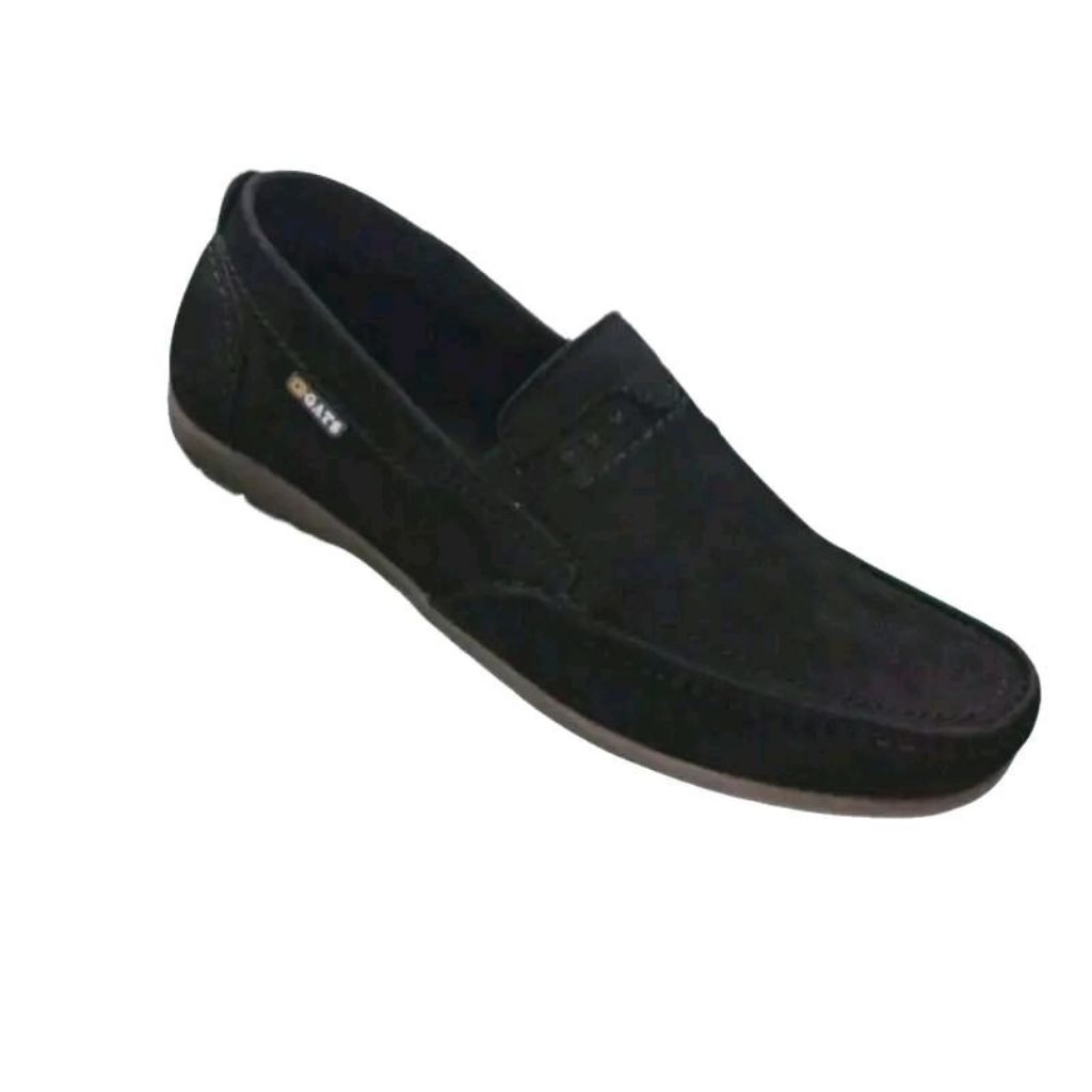 SEPATU MOKASIN PRIA GATS HK 0002 HITAM ORIGINAL