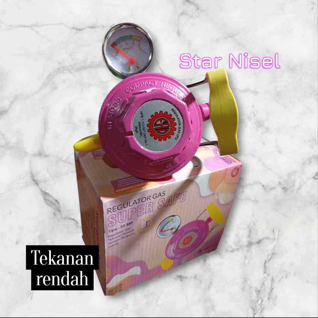 REGULATOR GAS SUPER SAFE FAD SS-88P DOUBLE LOCK