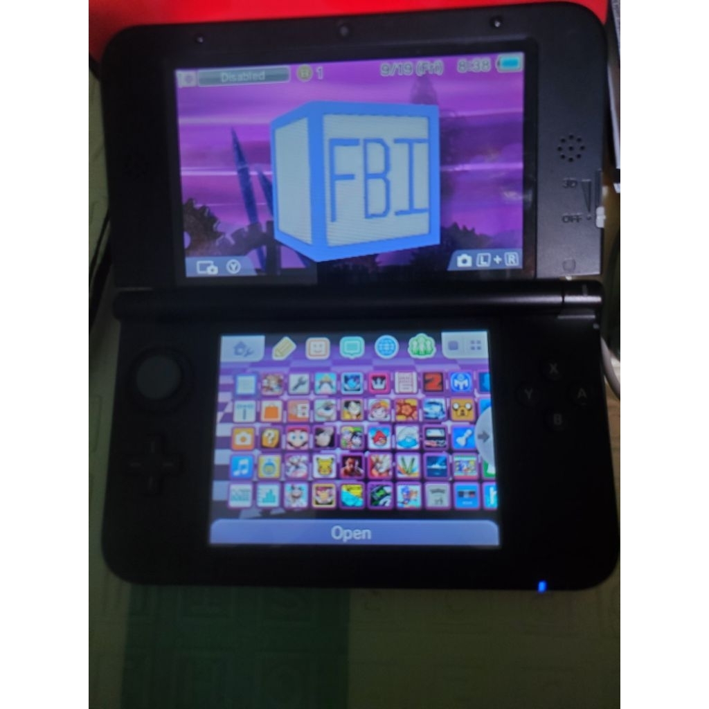 nintendo 3ds LL CFW Luma mulus