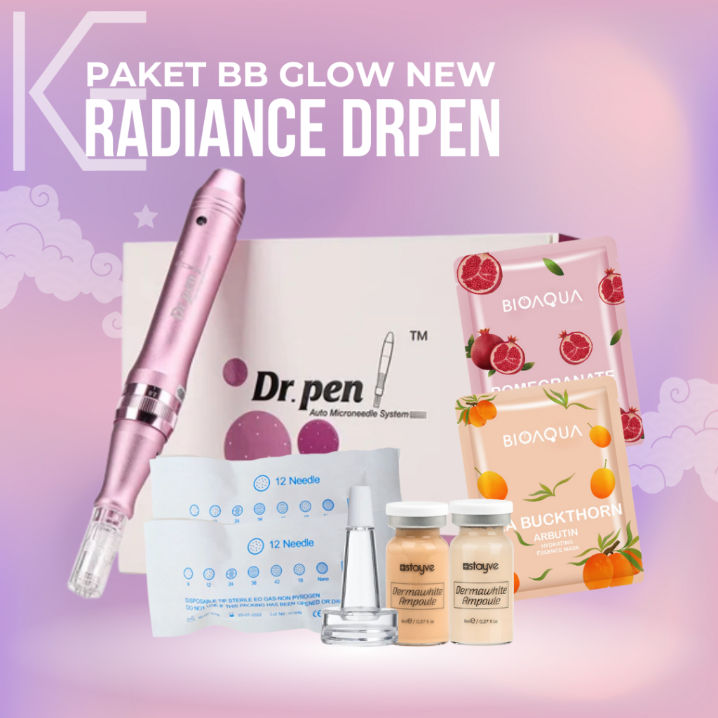 PAKET BB GLOW BEDAK / PAKET BEDAK DR PEN BB GLOW LENGKAP