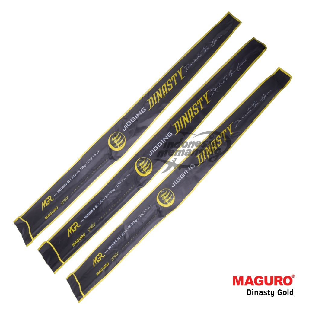 Joran MAGURO DINASTY || Ring Fuji || PE 1-3 PE 2-4 PE 3-5 || 180cm || Jigging