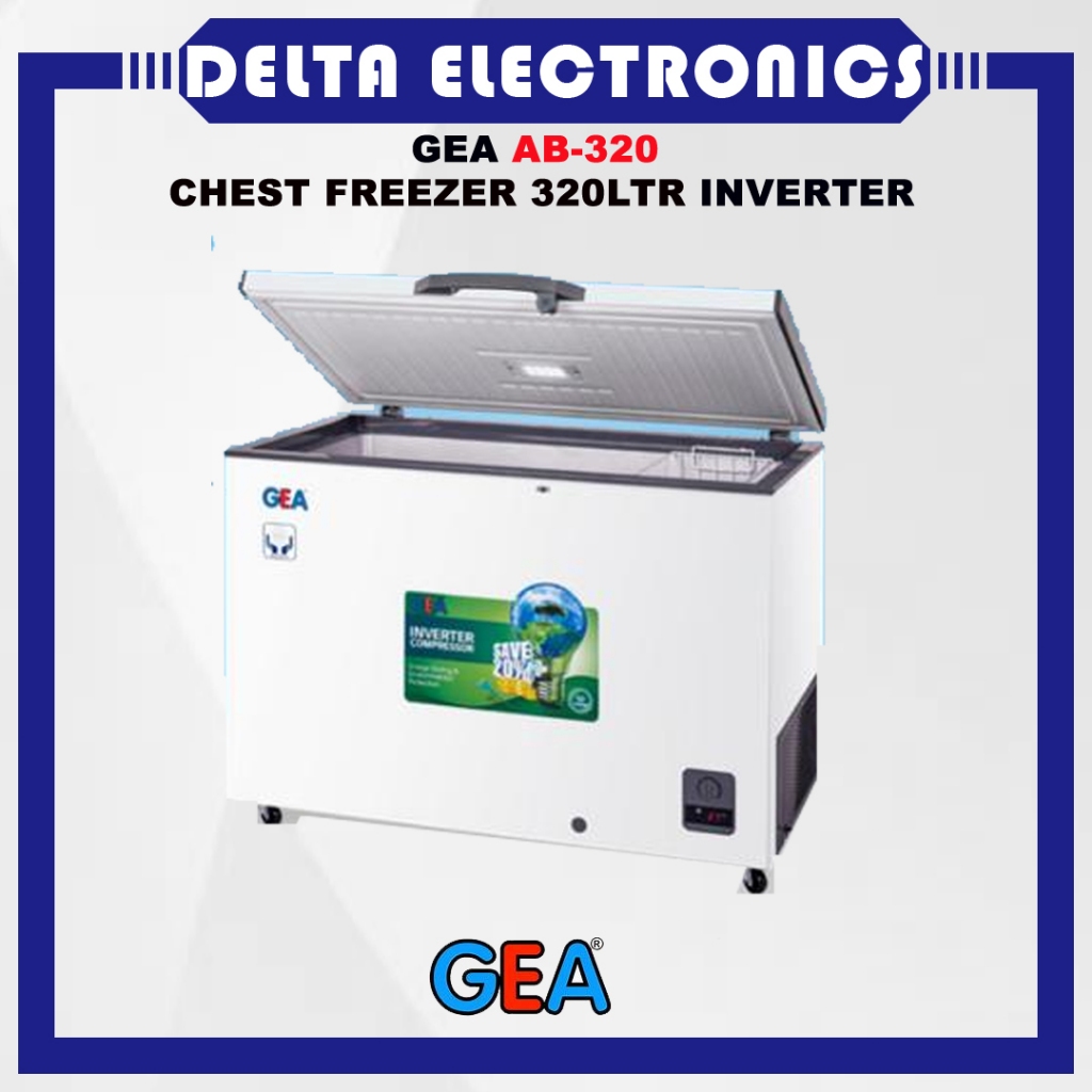 Gea AB320 Chest Freezer 320Ltr Inverter