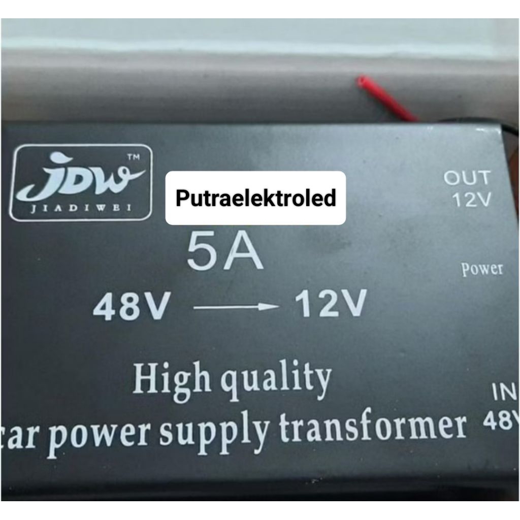 Step Down 48V to 12V 5 Amper JDW / DC-DC Step Down DC 48V ke 12V 5A