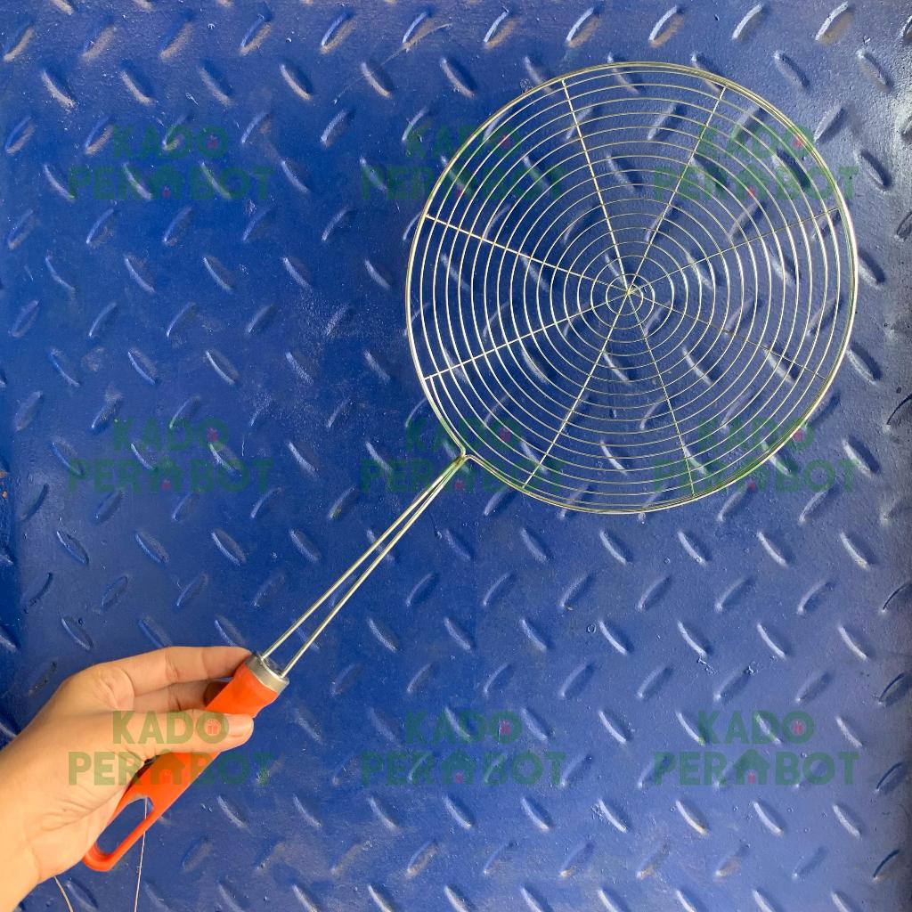 Serokan Gorengan - Saringan Minyak Goreng - Serokan Gorengan Stainless Gg Plastik