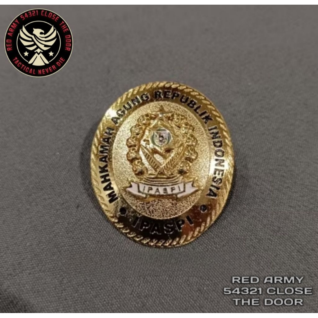 Pin IPASPI MAHKAMAH AGUNG RI Magnet Exclusive Best Quality Premium
