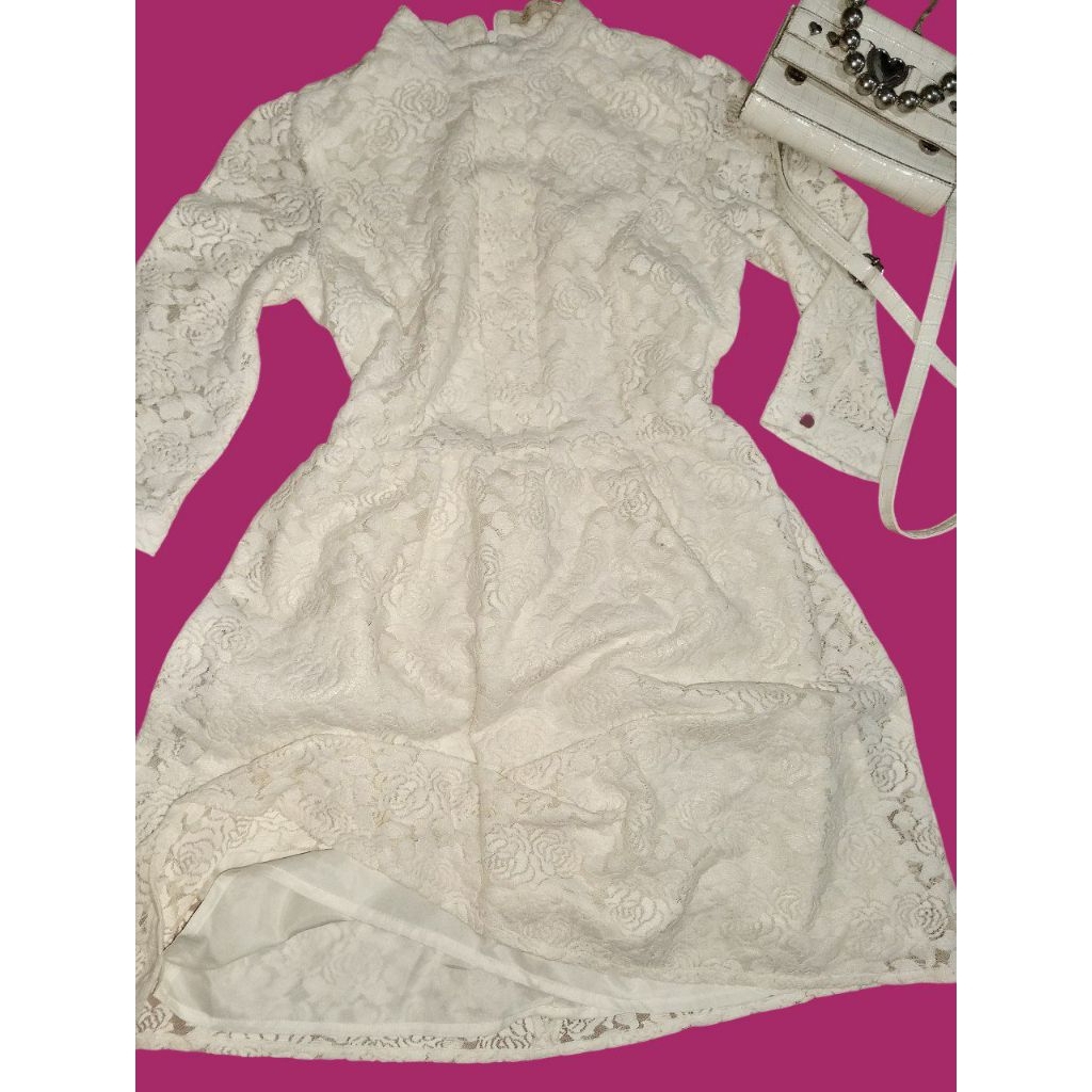 minimal gold dress preloved mori kei, shoujo, fairy