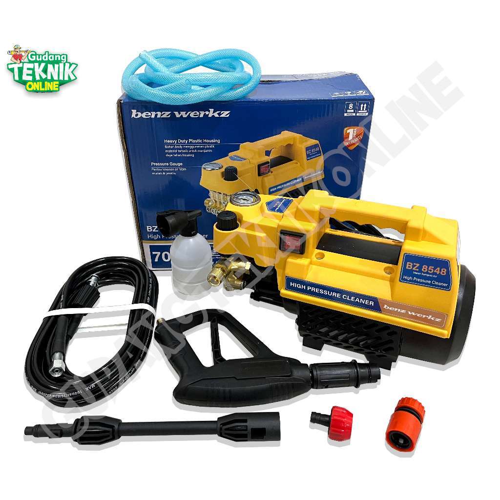 BENZ Alat Mesin Cuci Motor Mobil Steam BZ8558 BENZ BZ8570 BENZ BZ8548  / Jet Cleaner Listrik Steam C