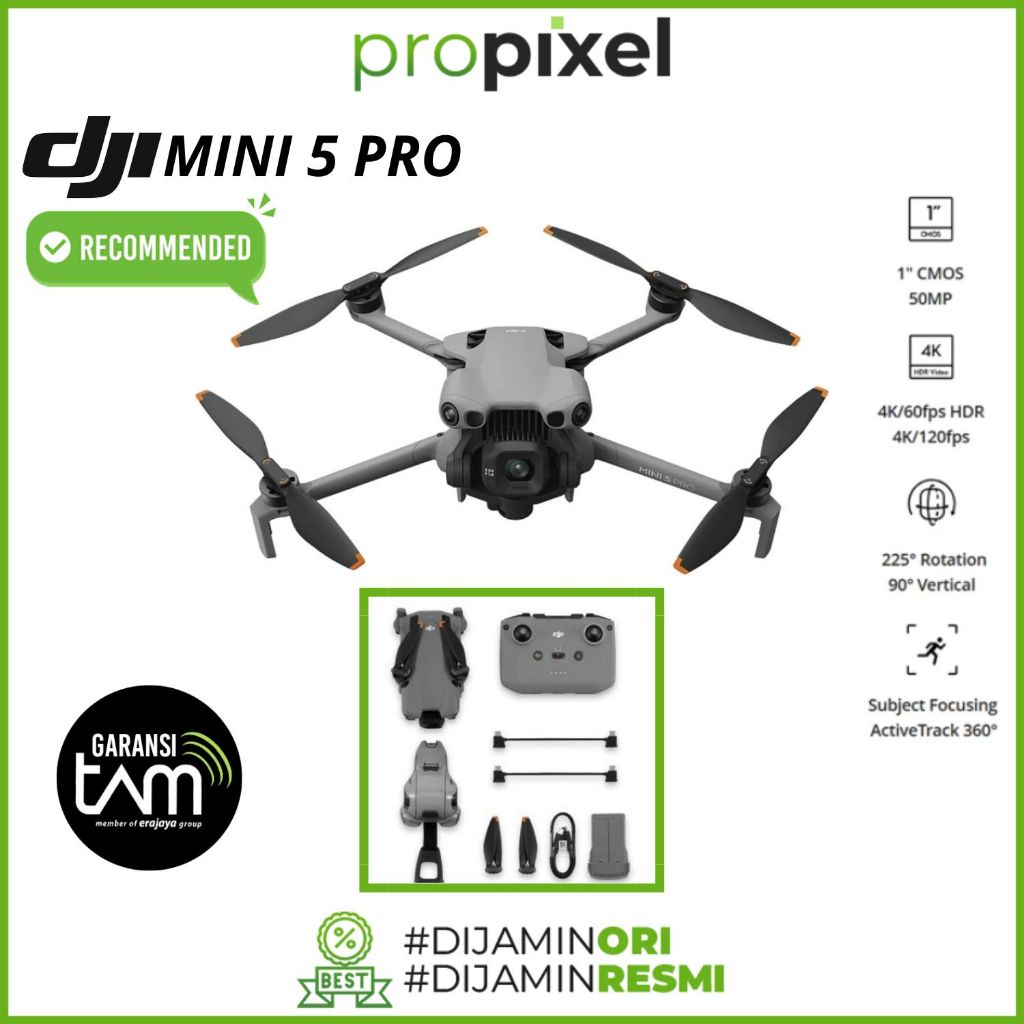 DJI Mini 5 Pro Drone Camera DJI Mavic Mini 5 Pro Kamera Drone Garansi Resmi