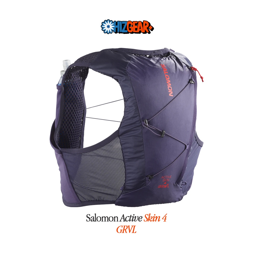 Salomon Active Skin 4 GRVL Original Trail Running Vest Maritime Blue