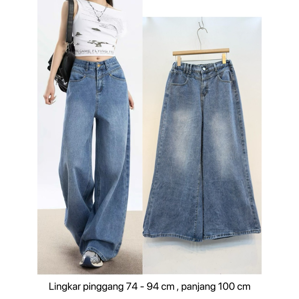 CELANA JINS WANITA | KULOT JINS WANITA KEKINIAN | KULOT JINS PREMIUM | KULOT JEANS PREMIUM | KULOT J