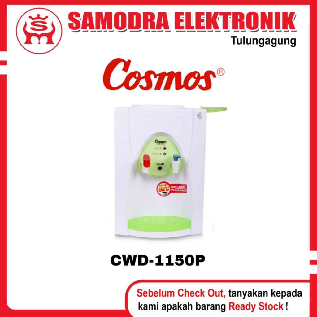 Dispenser COSMOS CWD-1150P | Dispenser Galon Atas Cosmos