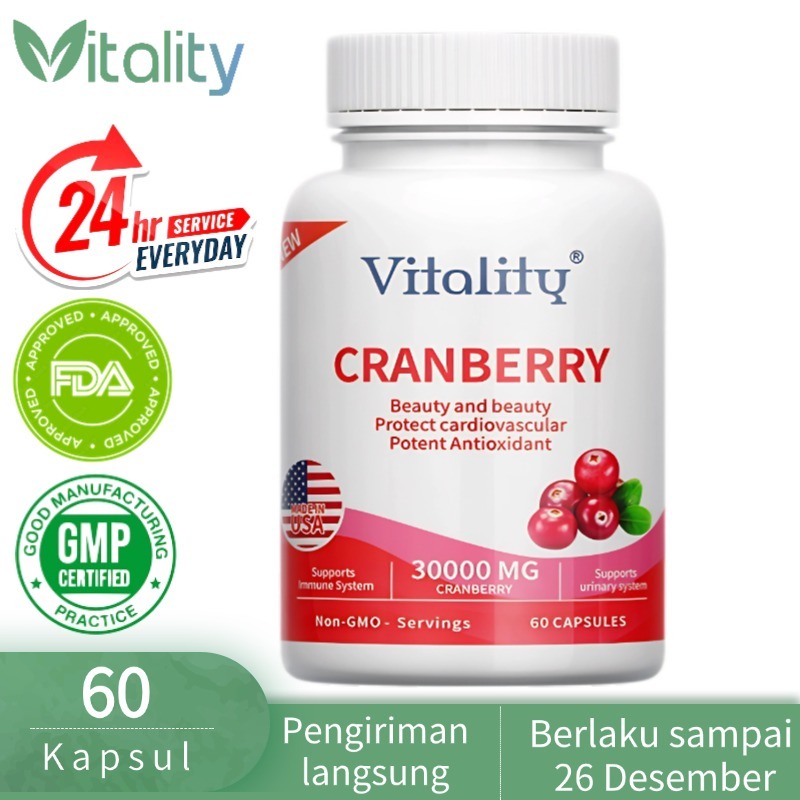 Cranberry Suplemen Kesehatan Saluran Kemih || Cranberry Antioksidan Dan Kekebalan Tubuh