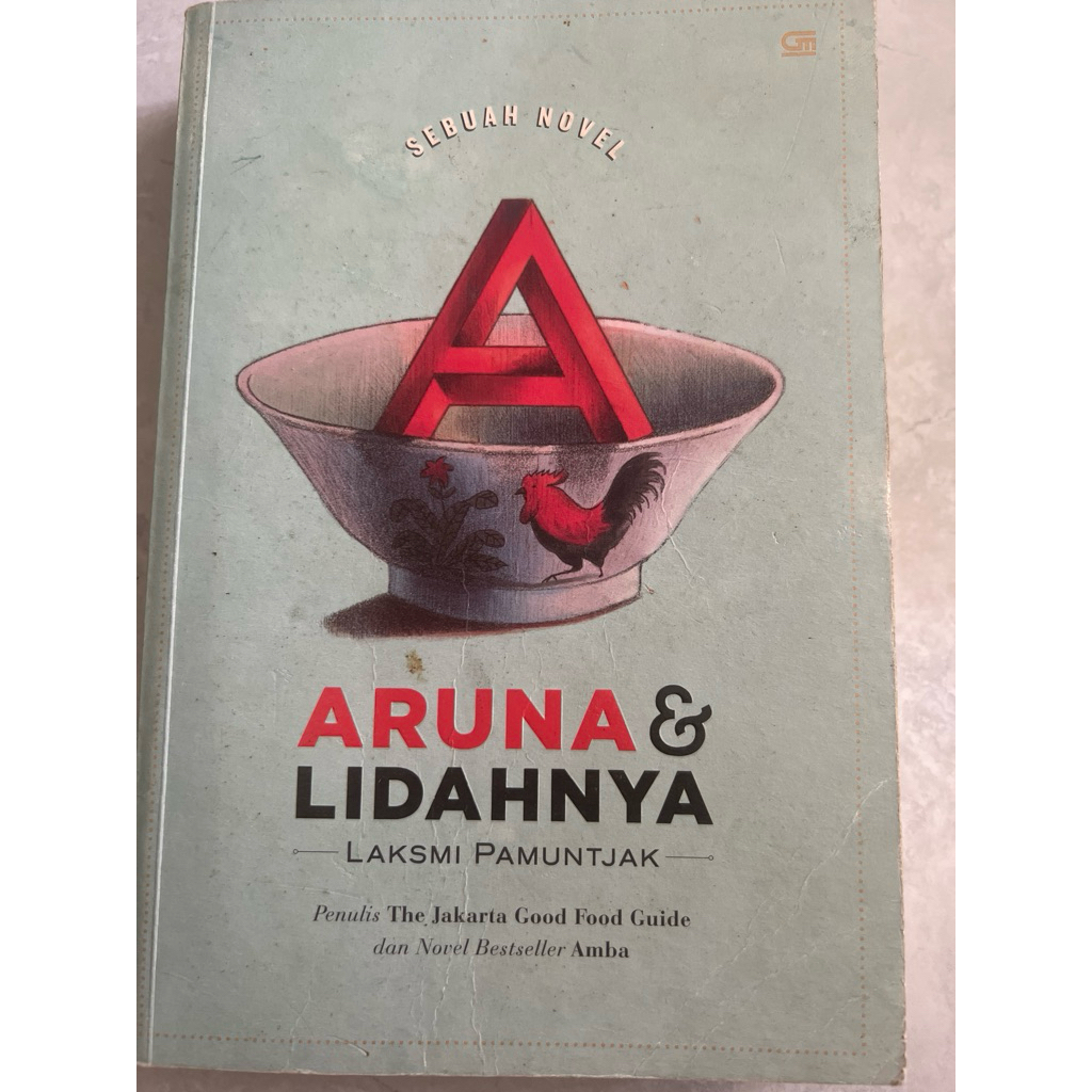 buku novel Aruna dan Lidahnya