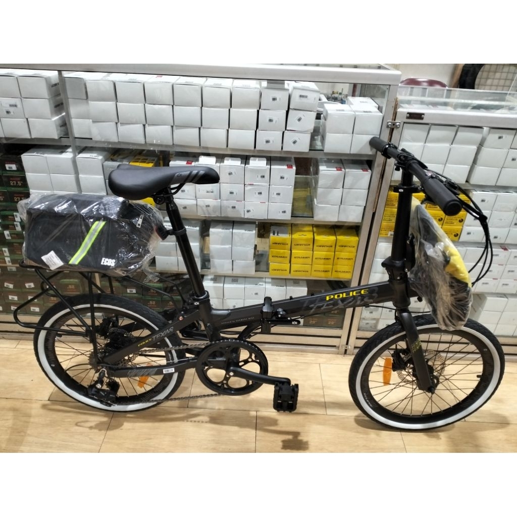 Sepeda Lipat Police Texas Bike To Work