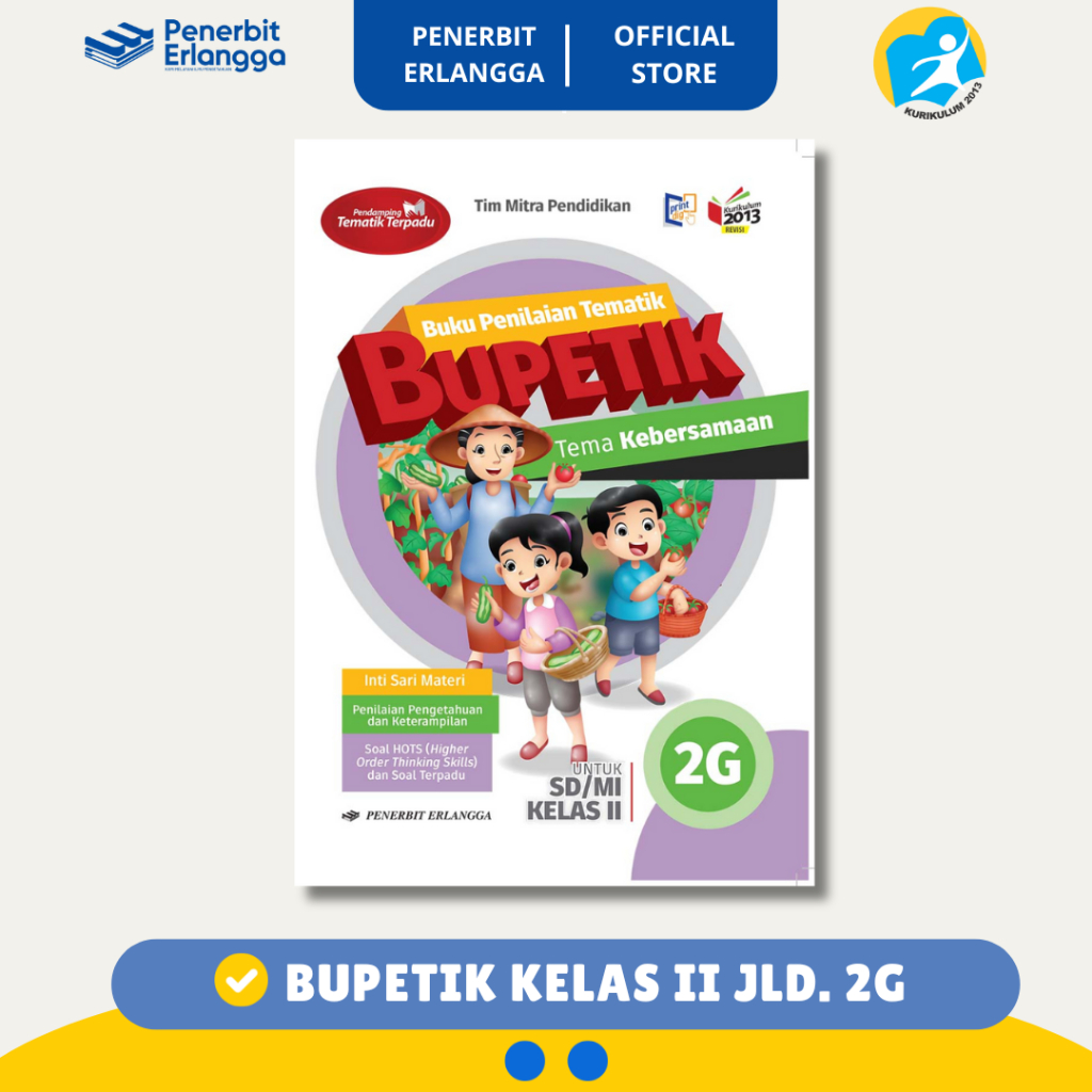 [Erlangga Official] Bupetik Kelas 2G - Kurikulum 2013 Revisi