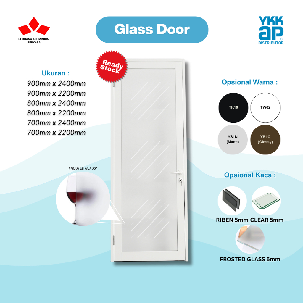 PINTU KACA (SF BAR SERIES) BY YKK AP