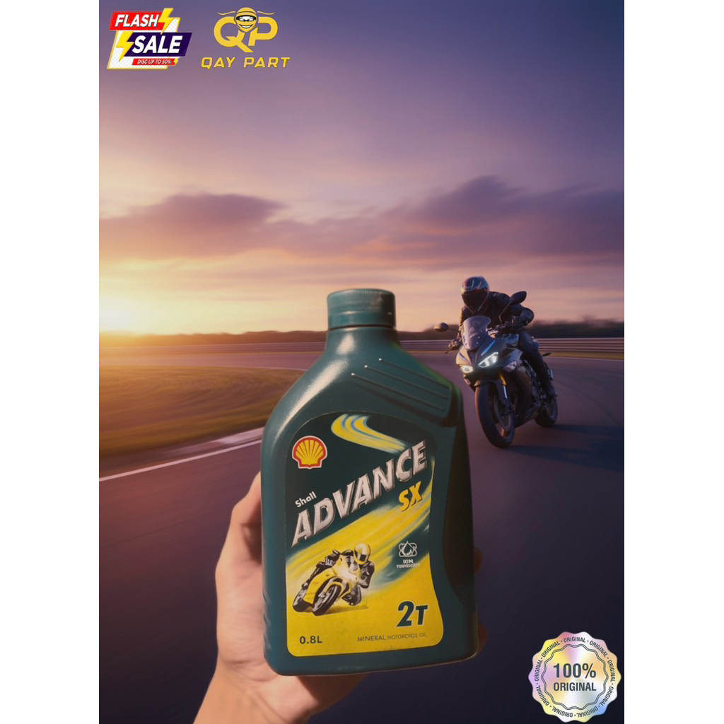 Dijamin 100% Original Shell Advance SX 2T: Oli 2-Tak Terbaik dengan Garansi Keaslian 100x Lipat