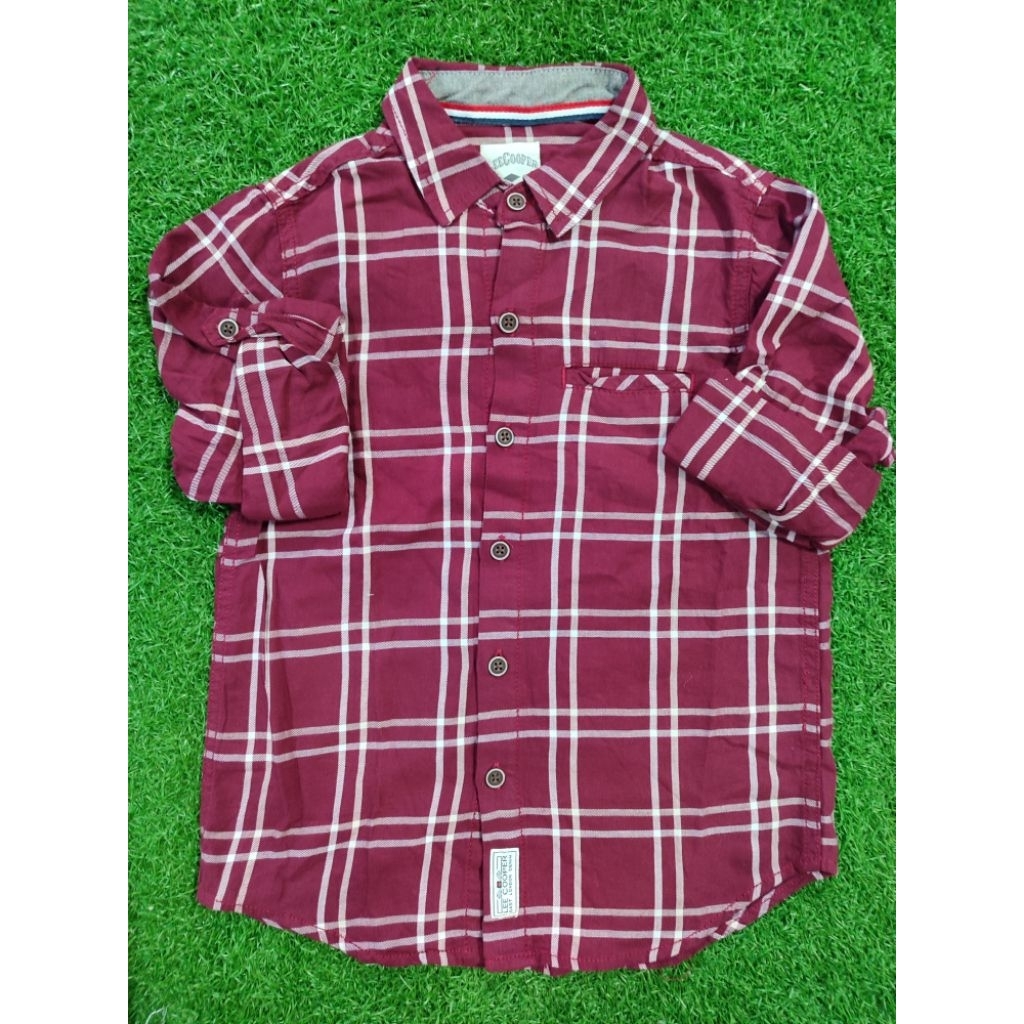 lee cooper kids kemeja