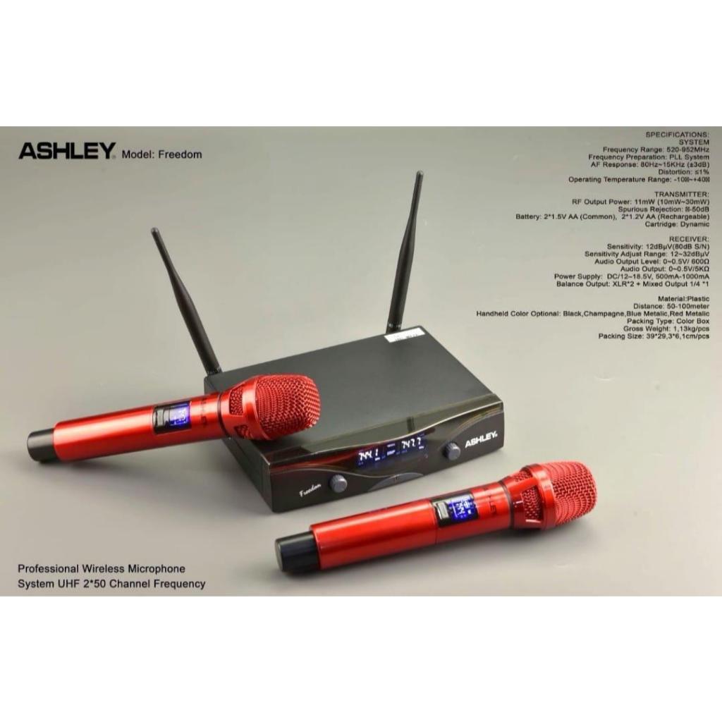 Mic Wireless Ashley Freedom Original