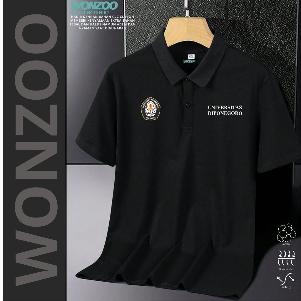KAOS POLO UNDIP UNIVERSITAS DIPONEGORO PREMIUM QUALITY
