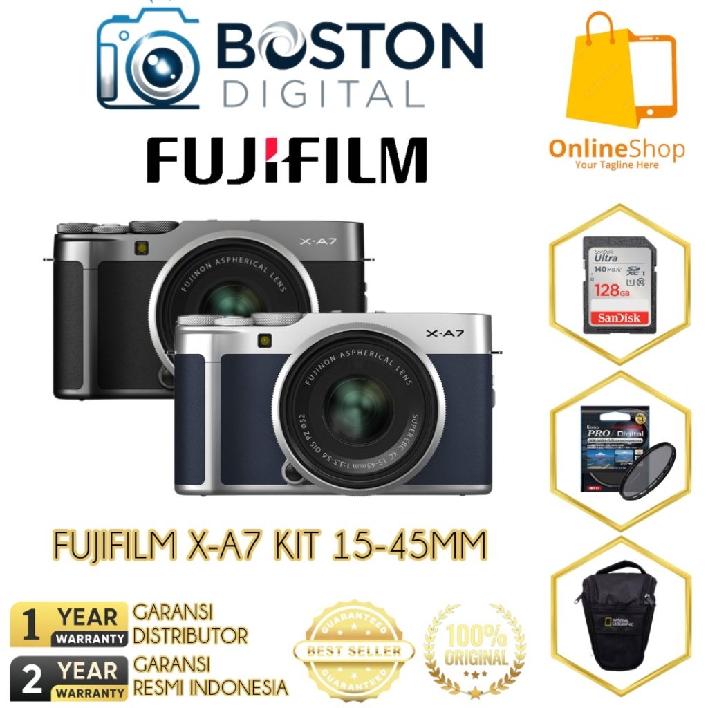 FUJIFILM X-A7 KIT 15-45MM / FUJIFILM XA7 KIT 15-45MM / FUJIFILM XA7