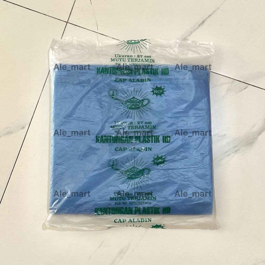 Cap Aladin Kantong Plastik Asoy Biru