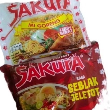 

mie sakura seblak jeletot, mie goreng sakura, mie viral, pedas nikmat, paketan isi 10pcs