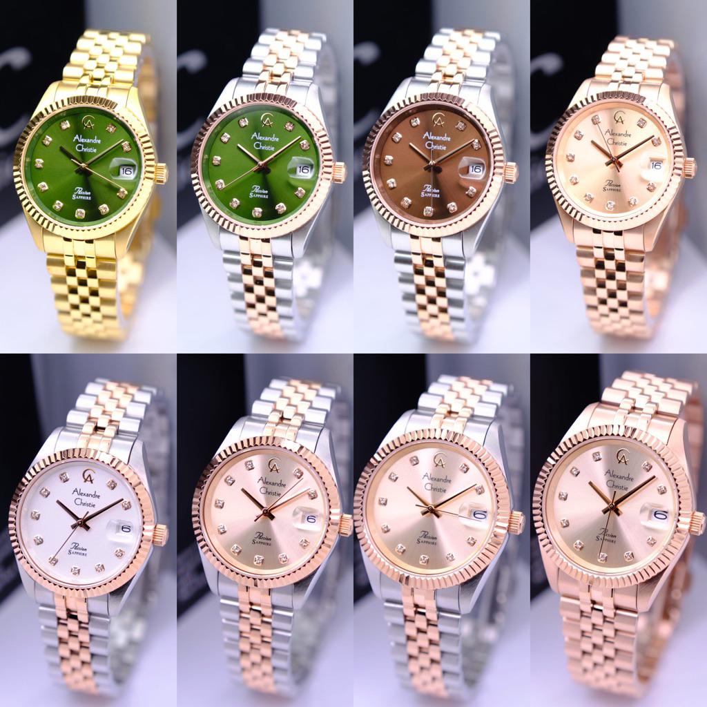 JAM TANGAN WANITA PRIA ALEXANDRE CHRISTIE AC 5013 / AC 5013 / AC 5002 / AC 5002 AC 5012 / 5012 ORIGI