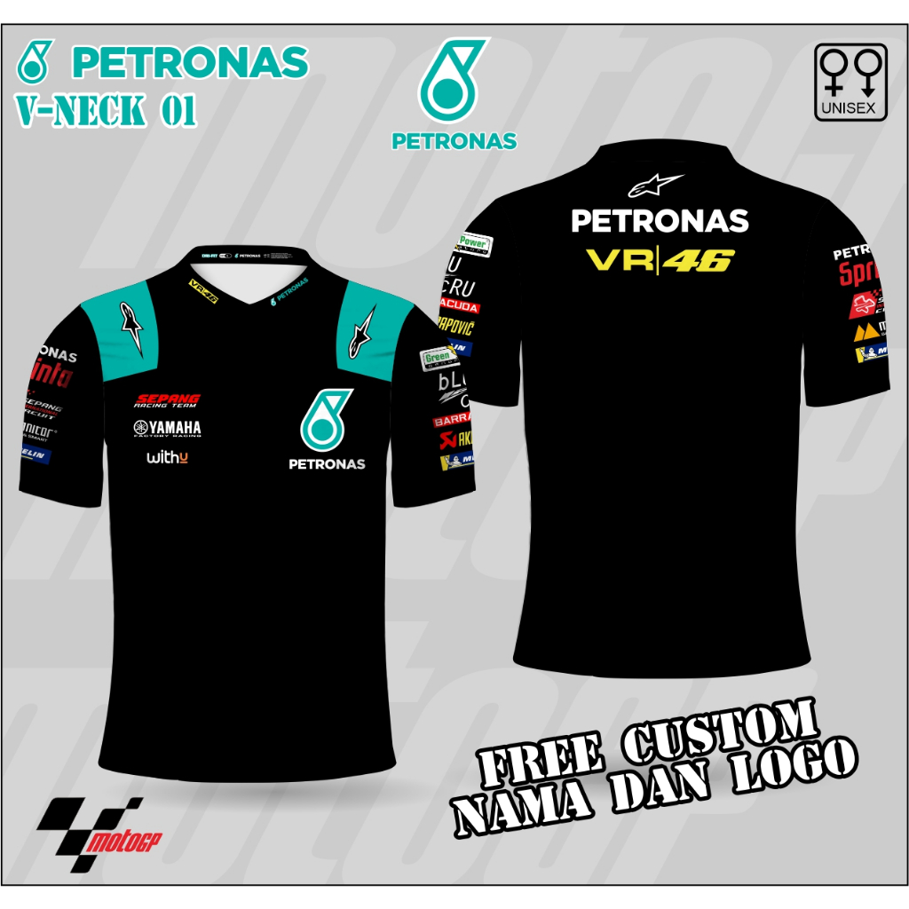 jersey motogp crew petronas baju motogp petronas crew kaos motogp petronas