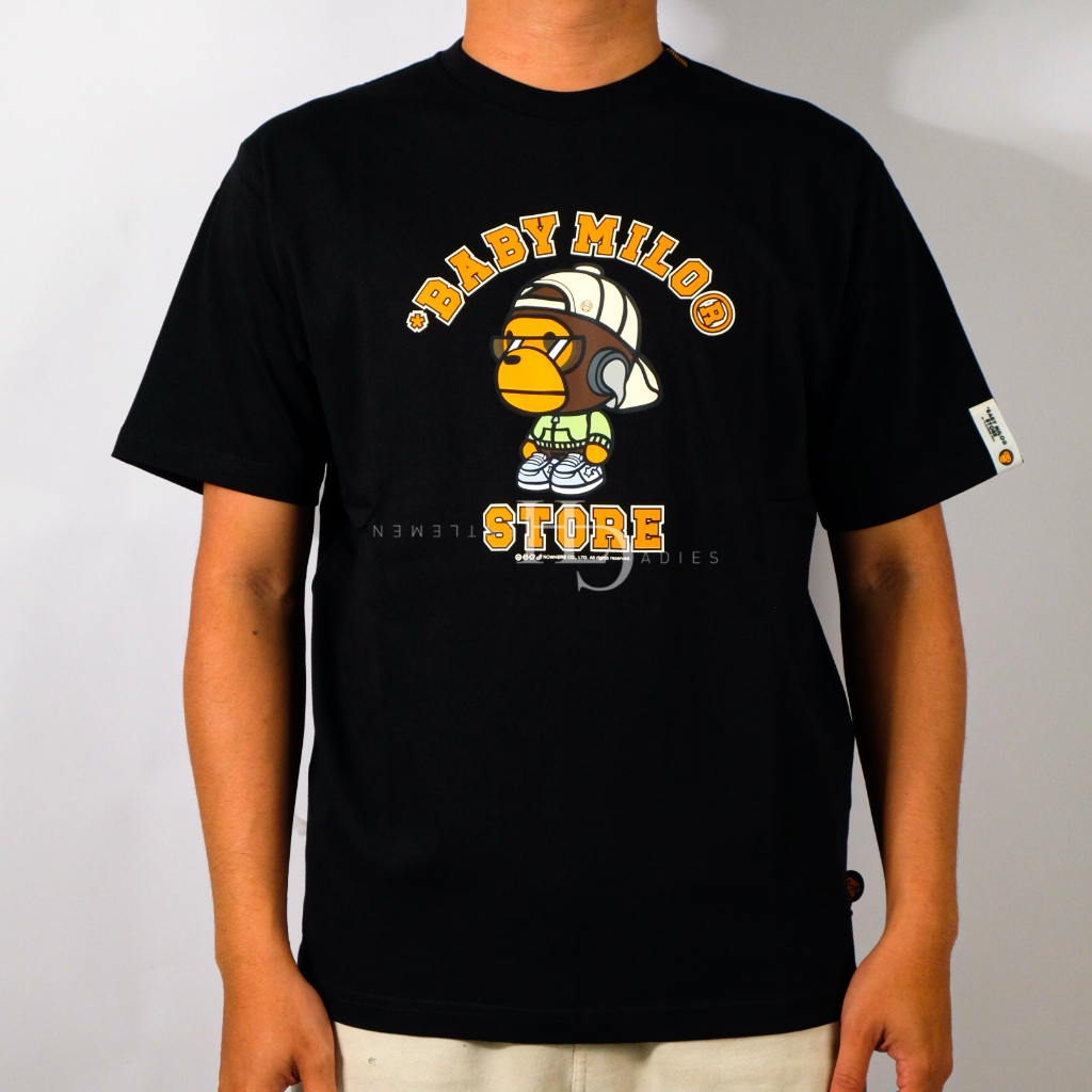 Baby Milo Regular Fit Chill Logo T-Shirt Black