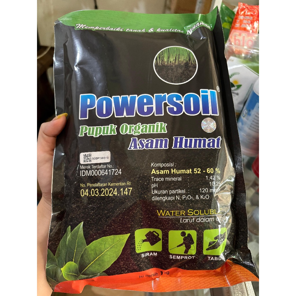 Asam Humat Power Soil 1kg