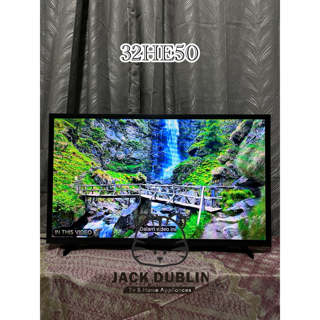 TV LED SAMSUNG 32 INCH SMART DIGITAL WIFI TV UA32HE50EFK 32H500 TERBARU GARANSI RESMI