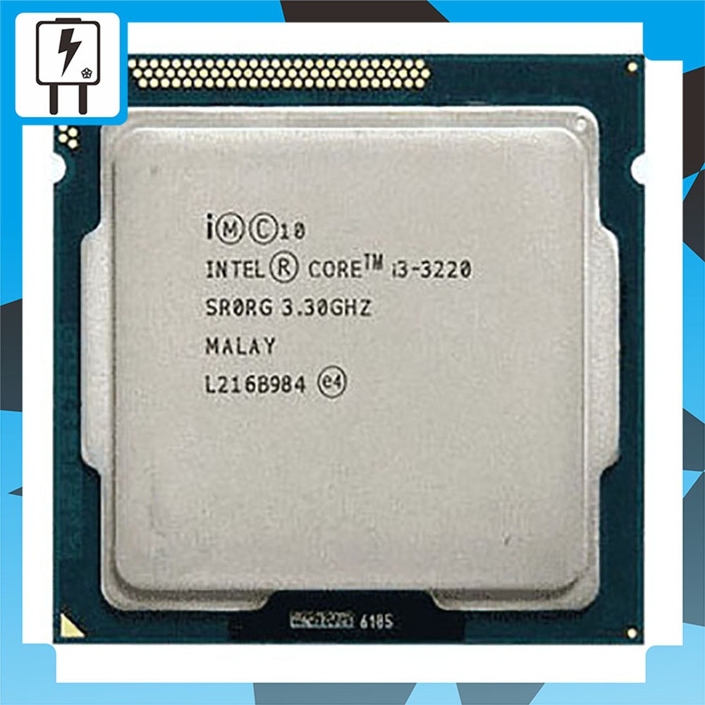 Processor Intel Core i3 3220 Prosesor LGA 1155 for Mobo H61 B75 Z68 Z77