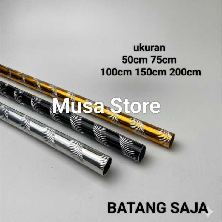 [MUSA GORDEN] BATANG GORDEN TIANG GORDEN BESI GORDEN ULIR MURAH