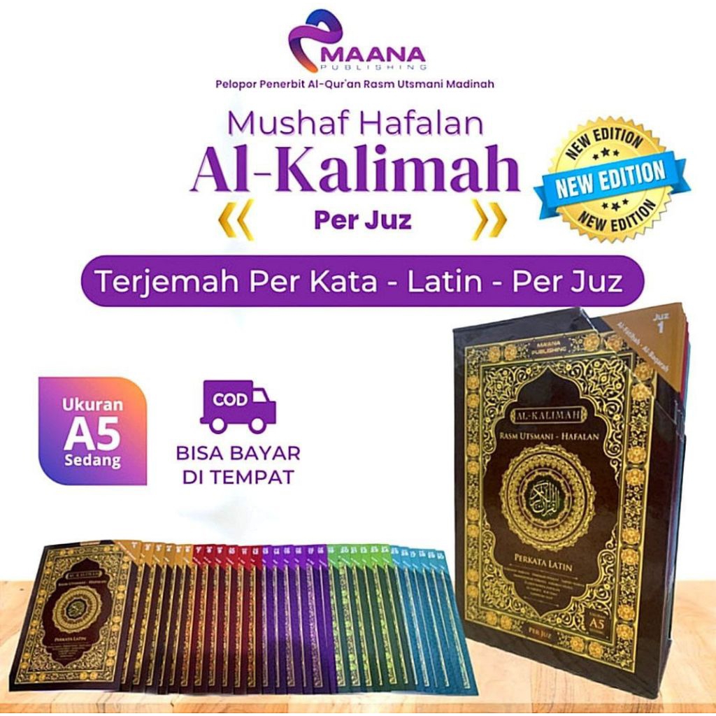 Al-Qur'an Hafalan Per Juz, Terjemah per kata || terjemah latin